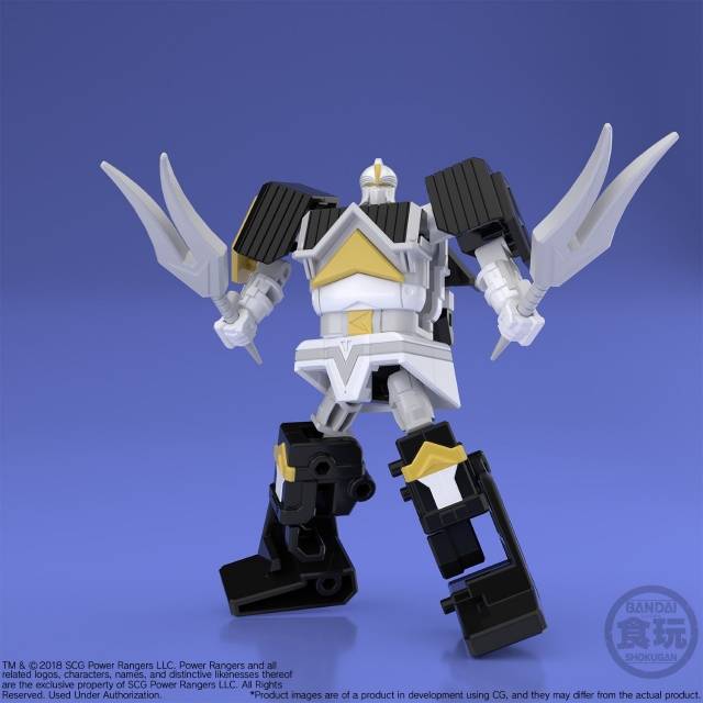 Shogun Megazord Super Mini Pla Model Kit | Mighty Morphin Alien Rangers | Bandai Spirits