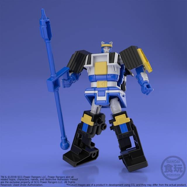 Shogun Megazord Super Mini Pla Model Kit | Mighty Morphin Alien Rangers | Bandai Spirits