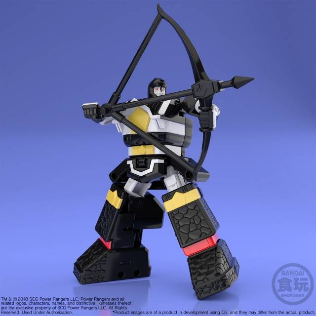 Shogun Megazord Super Mini Pla Model Kit | Mighty Morphin Alien Rangers | Bandai Spirits