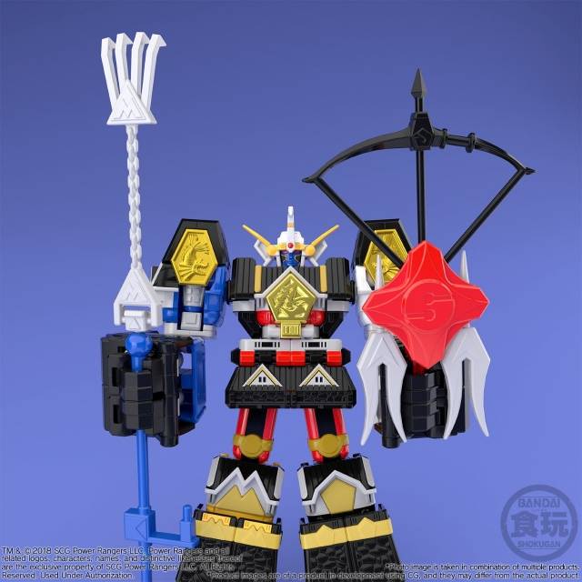 Shogun Megazord Super Mini Pla Model Kit | Mighty Morphin Alien Rangers | Bandai Spirits