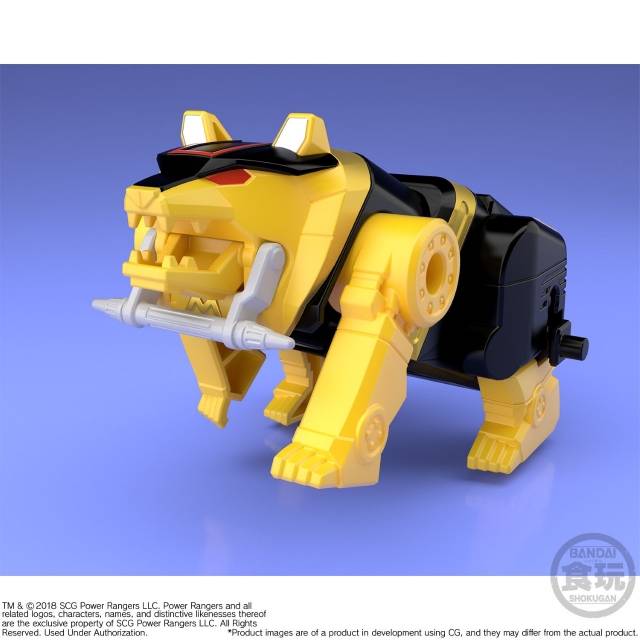 Mighty Morphin Alien Rangers - Super Mini Pla - Ninja Megazord & White Ninja Falconzord