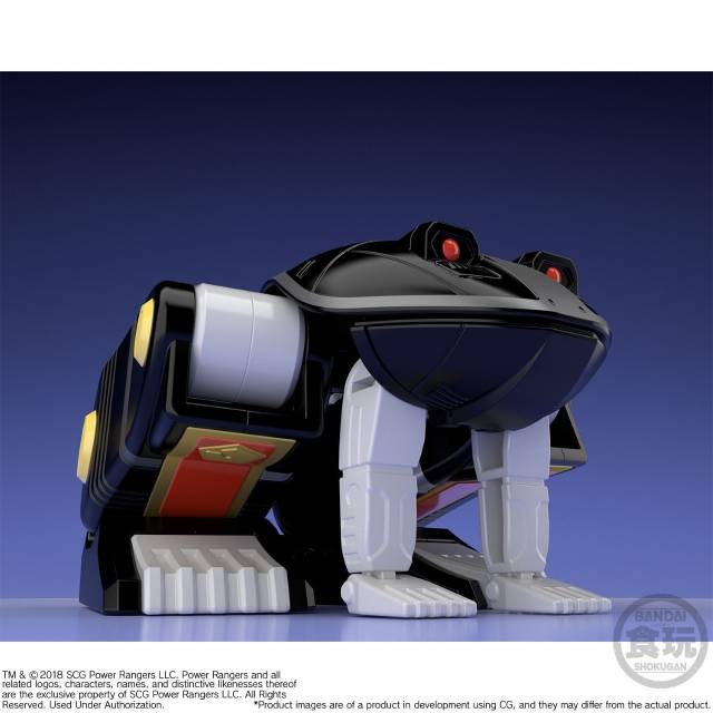 Mighty Morphin Alien Rangers - Super Mini Pla - Ninja Megazord & White Ninja Falconzord