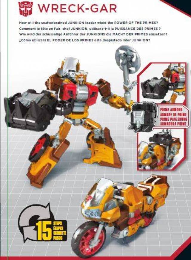 Wreck-Gar Deluxe Class | Transformers Generations Power of the Primes