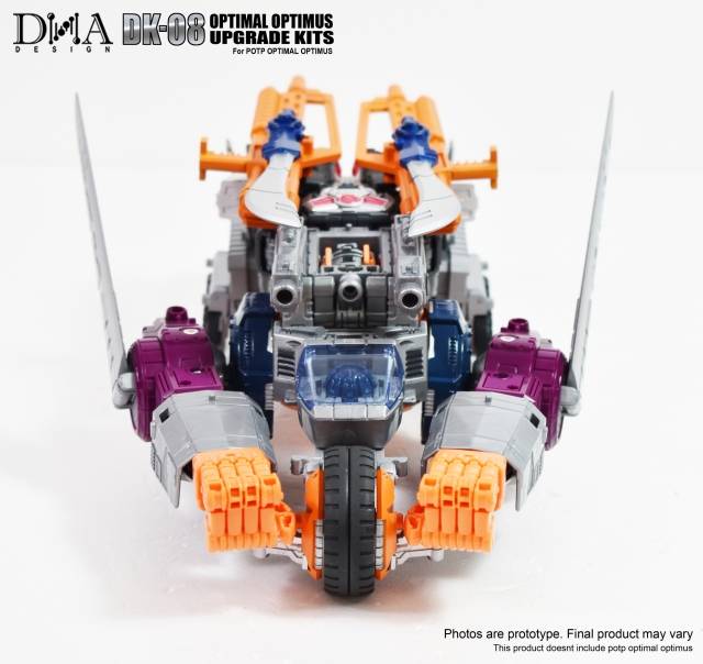 DK-08 Upgrade Kit for Transformers Power of the Primes Optimal Optimus | Dna Design | Upgrade Kit
