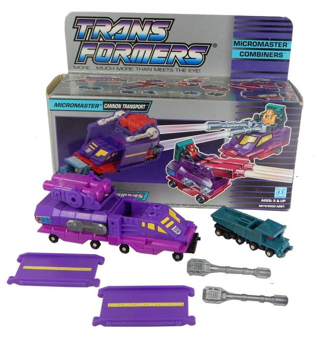 Cannon Transport Micromasters Vintage Transformers G1