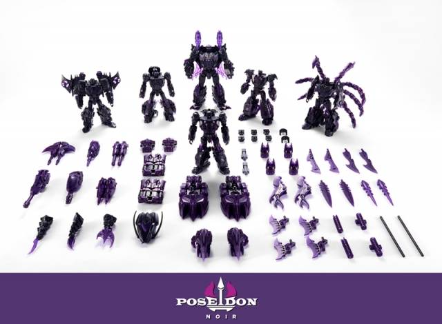 P01-06N Poseidon Noir Limited Edition | TFC Toys