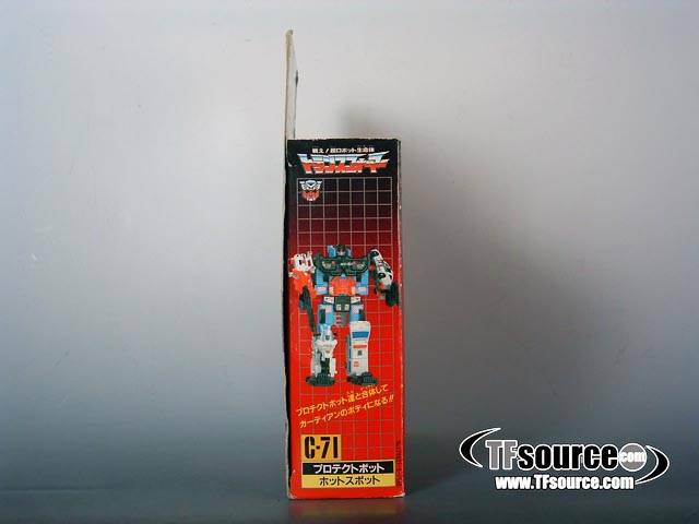C-71 Hot Spot Combiner | Vintage Japanese G1 Transformers