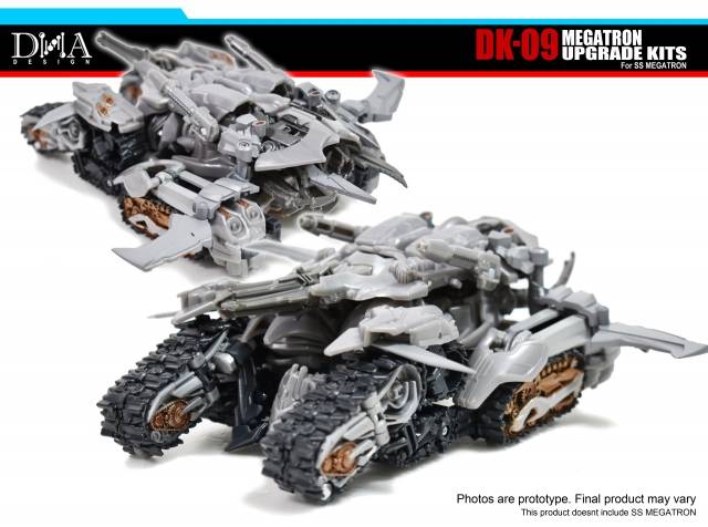DK-09 Upgrade Kit for Transformers Studio Series 13 Megatron | Dna Design | Upgrade Kit