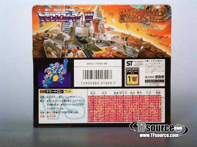 Abominus Terrorcons Complete Set Combiner | Vintage Japanese G1 Transformers