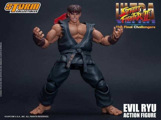 Evil Ryu 1:12 Scale Figure I Street Fighter | Storm Collectibles
