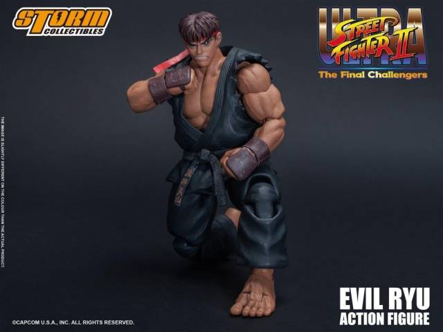 Evil Ryu 1:12 Scale Figure I Street Fighter | Storm Collectibles