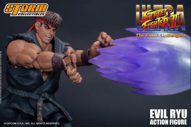 Evil Ryu 1:12 Scale Figure I Street Fighter | Storm Collectibles