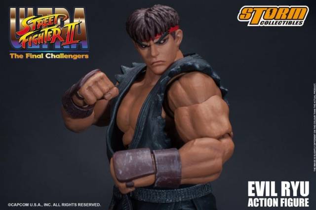 Evil Ryu 1:12 Scale Figure I Street Fighter | Storm Collectibles