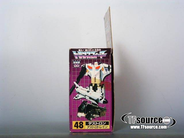 D-48 White Astrotrain Triple Changer | Vintage Japanese G1 Transformers