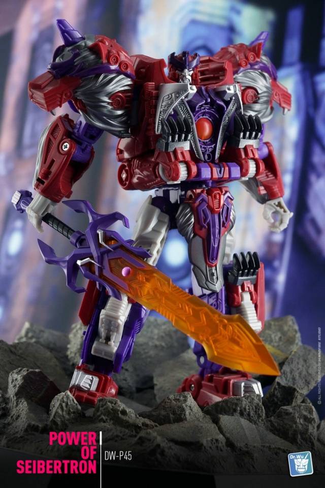 DW-P45 Sword Purple Orange Version | Dr. Wu | Upgrade Kit