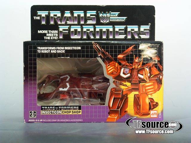 Chop Shop Insecticon Vintage Transformers G1