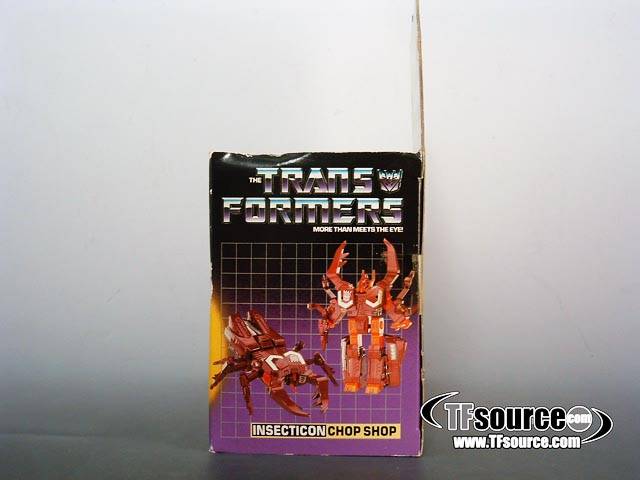 Chop Shop Insecticon Vintage Transformers G1