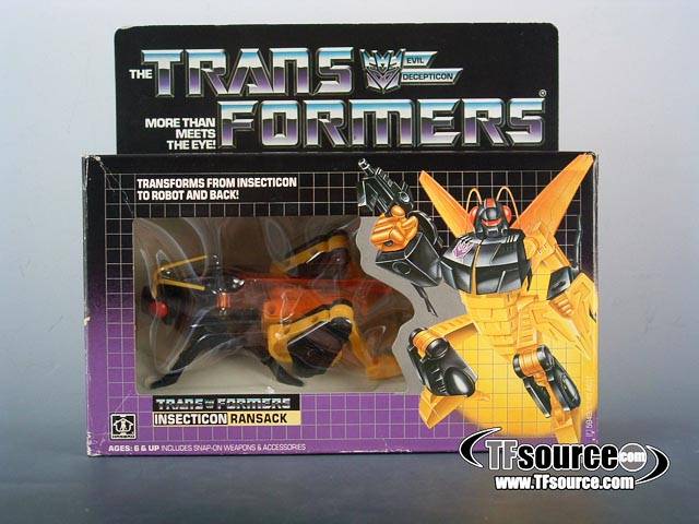 Ransack Insecticon Vintage Transformers G1