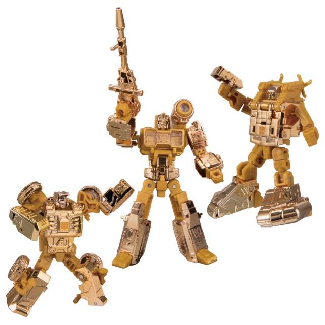 Golden Lagoon Beachcomber Perceptor and Seaspray Set of 3 Wonderfest Exclusive | Transformers Wonderfest Exclusive