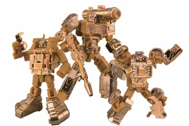 Golden Lagoon Beachcomber Perceptor and Seaspray Set of 3 Wonderfest Exclusive | Transformers Wonderfest Exclusive