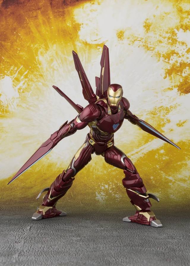 Iron Man Mark 50 and Nano-Weapons Set S.H. Figuarts | Bandai Tamashii Nations | Marvel