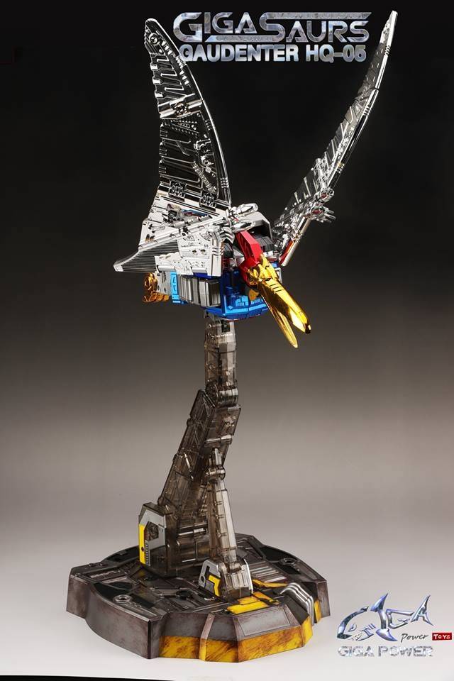 HQ-05R Gaudenter Blue Chrome Version | GigaPower Gigasaurs