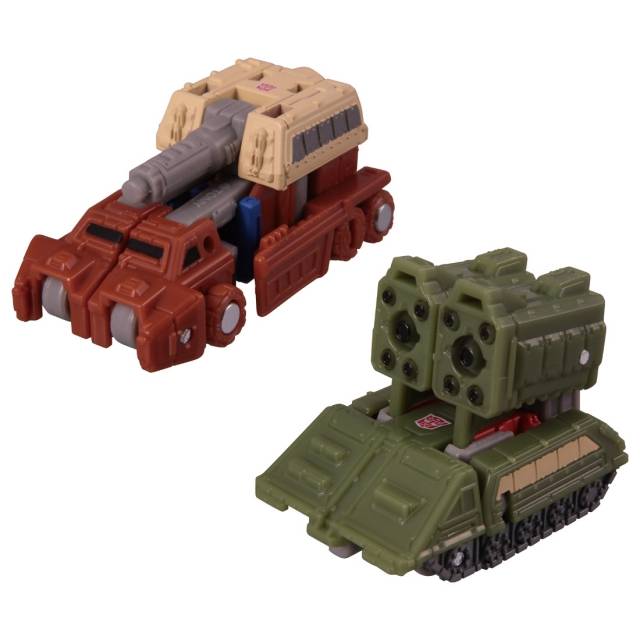 WFC-S6 Autobot Battle Patrol 2 Pack Topshot and Flak Micromaster Scale | Transformers Generations War for Cybertron Siege Chapter