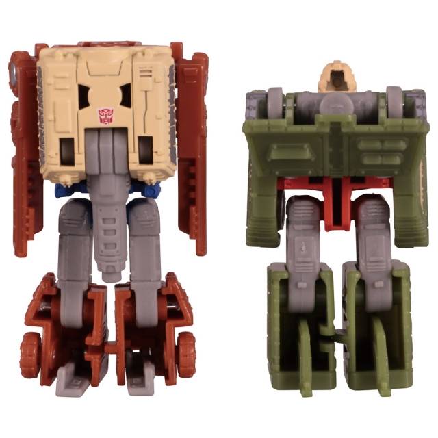 WFC-S6 Autobot Battle Patrol 2 Pack Topshot and Flak Micromaster Scale | Transformers Generations War for Cybertron Siege Chapter