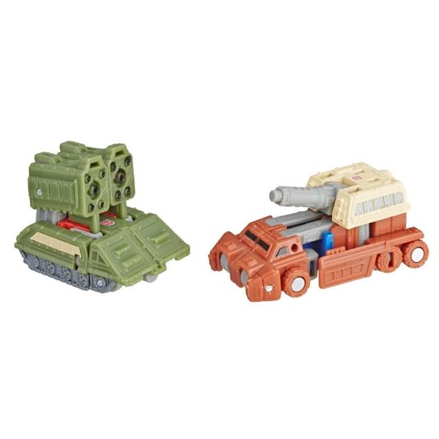 WFC-S6 Autobot Battle Patrol 2 Pack Topshot and Flak Micromaster Scale | Transformers Generations War for Cybertron Siege Chapter