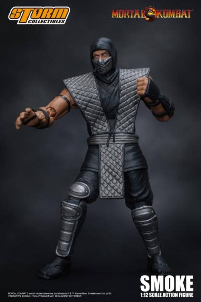Smoke NYCC Exclusive 1:12 Scale Figure I Mortal Kombat | Storm Collectibles