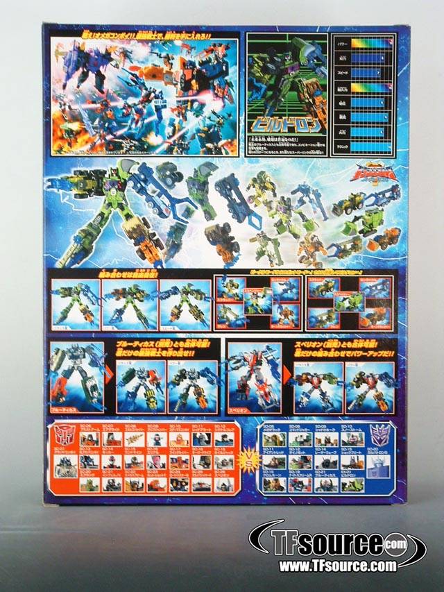 EX-01 Buildtron Constructicon Maximus Basic Class | Transformers Superlink Energon