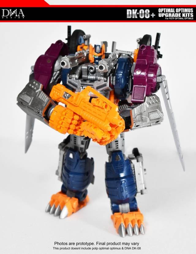 DK-08+ Upgrade Kit for Transformers Power of the Primes Optimal Optimus | Dna Design | Upgrade Kit