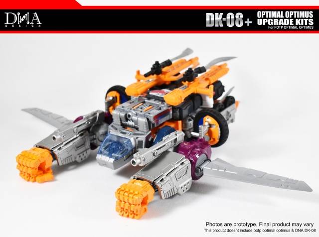 DK-08+ Upgrade Kit for Transformers Power of the Primes Optimal Optimus | Dna Design | Upgrade Kit