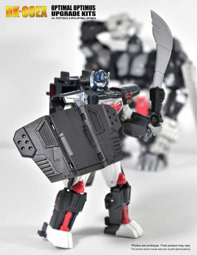 DK-08EX Upgrade Kit for Transformers Power of the Primes Optimus Primal Throne of the Primes Version | Dna Design | Upgrade Kit