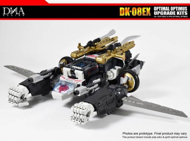 DK-08EX Upgrade Kit for Transformers Power of the Primes Optimus Primal Throne of the Primes Version | Dna Design | Upgrade Kit