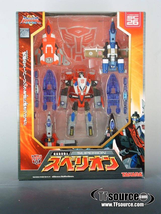 SC-26 Superion Maximus Basic Class | Transformers Superlink Energon