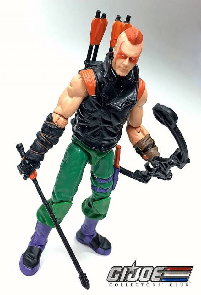 G.I. Joe Ninja Force Zartan with Cold Slither Cycle G.I. Joe Club 2018 Exclusive