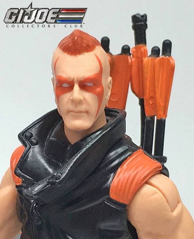 G.I. Joe Ninja Force Zartan with Cold Slither Cycle G.I. Joe Club 2018 Exclusive