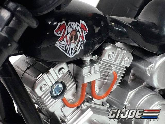 G.I. Joe Ninja Force Zartan with Cold Slither Cycle G.I. Joe Club 2018 Exclusive
