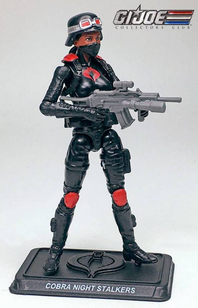 G.I. Joe Cobra Night Stalkers Female Troopers 3-pack G.I. Joe Club 2018 Exclusive