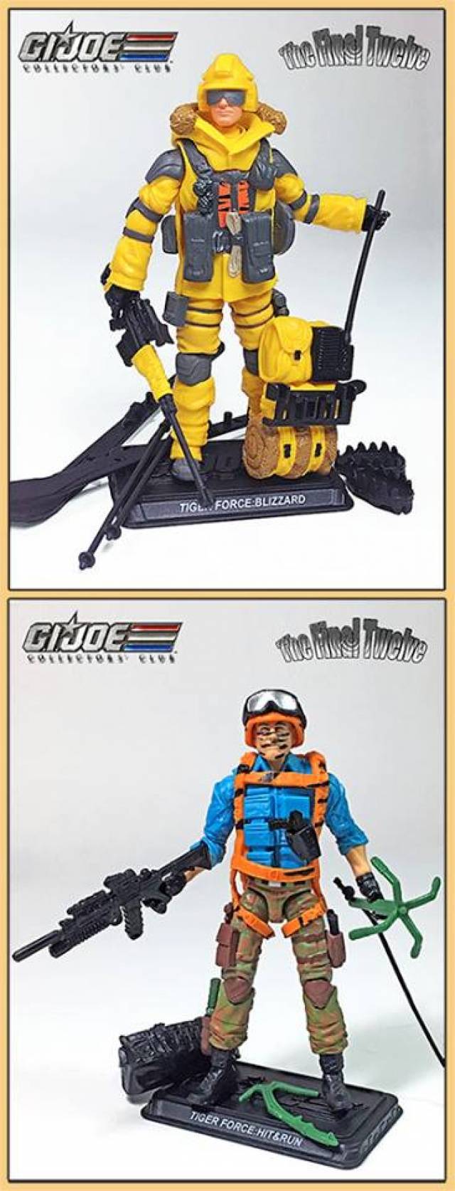 Hit and Run and Blizzard 2018 Exclusive the Final Twelve 3.75-Inch Scale | G.I. Joe Collectors Club Exclusive