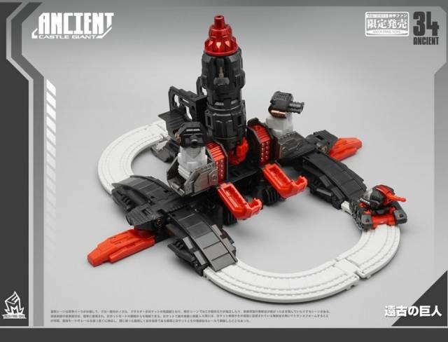 MF-34A Ancient Black | Mech Fans Toys