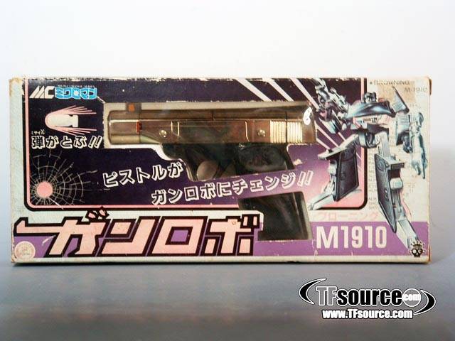 M1910 Gunrobo Browning | Microchange Pre Transformers