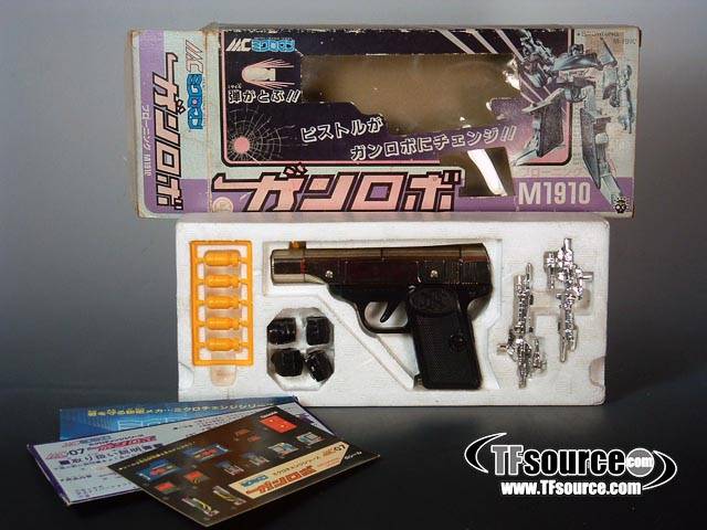 M1910 Gunrobo Browning | Microchange Pre Transformers