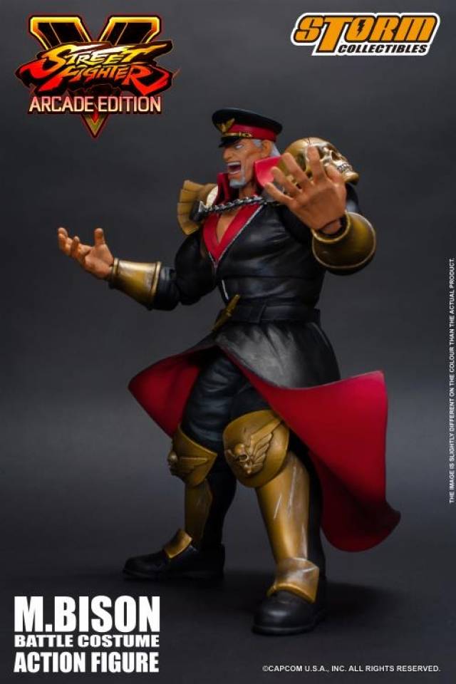 M. Bison Battle Costume 1:12 Scale Figure I Street Fighter | Storm Collectibles