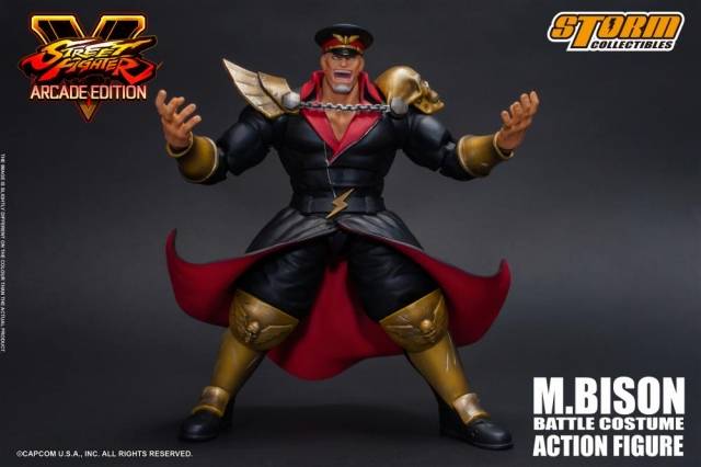 M. Bison Battle Costume 1:12 Scale Figure I Street Fighter | Storm Collectibles