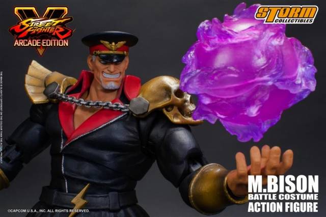 M. Bison Battle Costume 1:12 Scale Figure I Street Fighter | Storm Collectibles