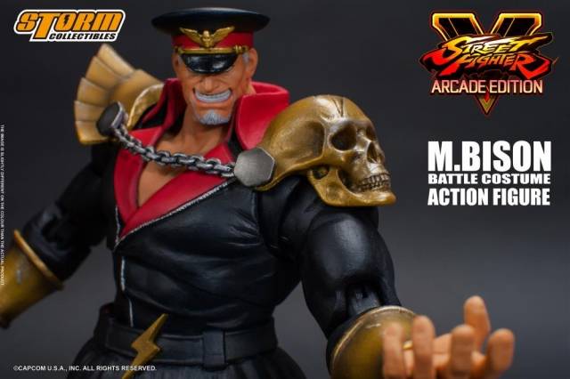M. Bison Battle Costume 1:12 Scale Figure I Street Fighter | Storm Collectibles