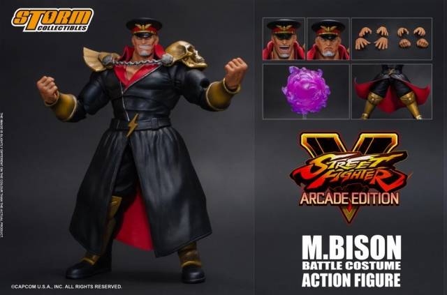M. Bison Battle Costume 1:12 Scale Figure I Street Fighter | Storm Collectibles