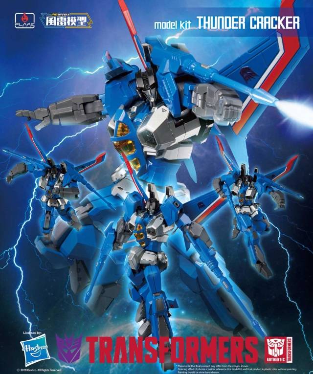 05 Thundercracker Model Kit | Transformers Furai Model | Flame Toys